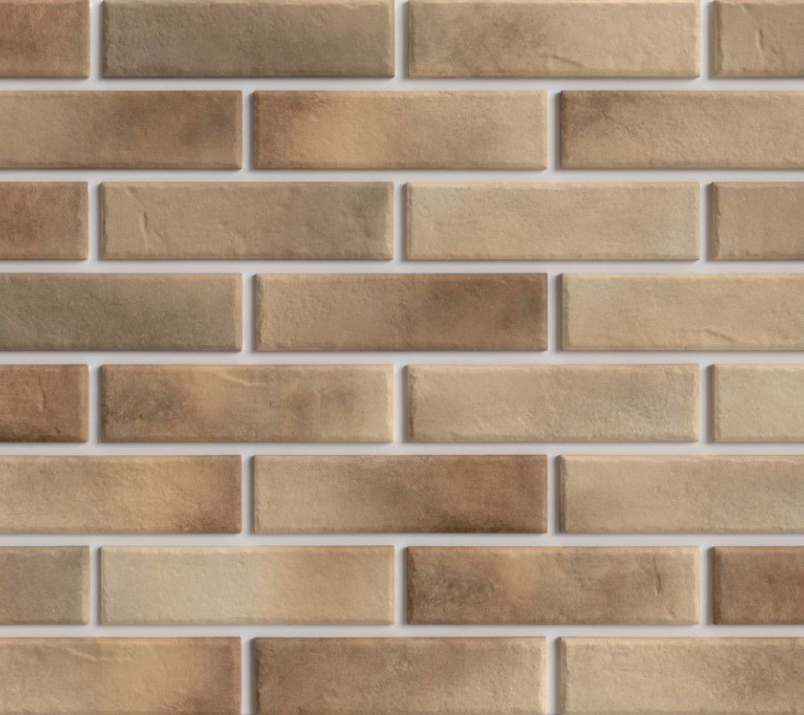 Фасадная термопанель ППC 40 мм с клинкерной плиткой BestPoint Retro Brick Masala