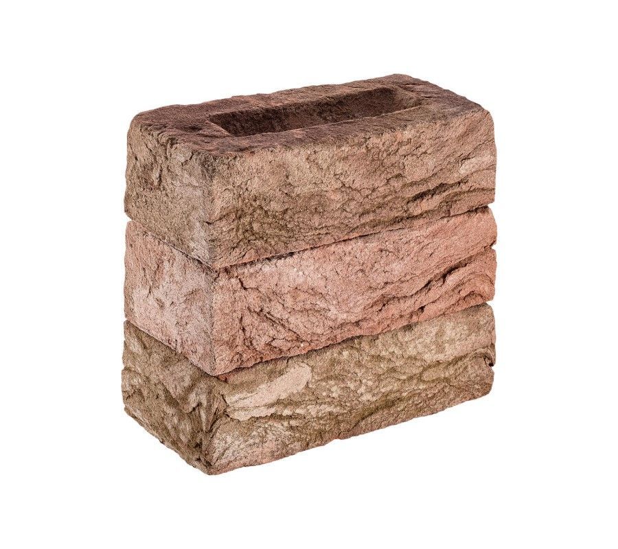 Кирпич ручной формовки Тандем Бережки, 215х102х65 мм