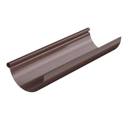 Желоб водосточный ТехноНиколь 125/90 коричневый RAL8017