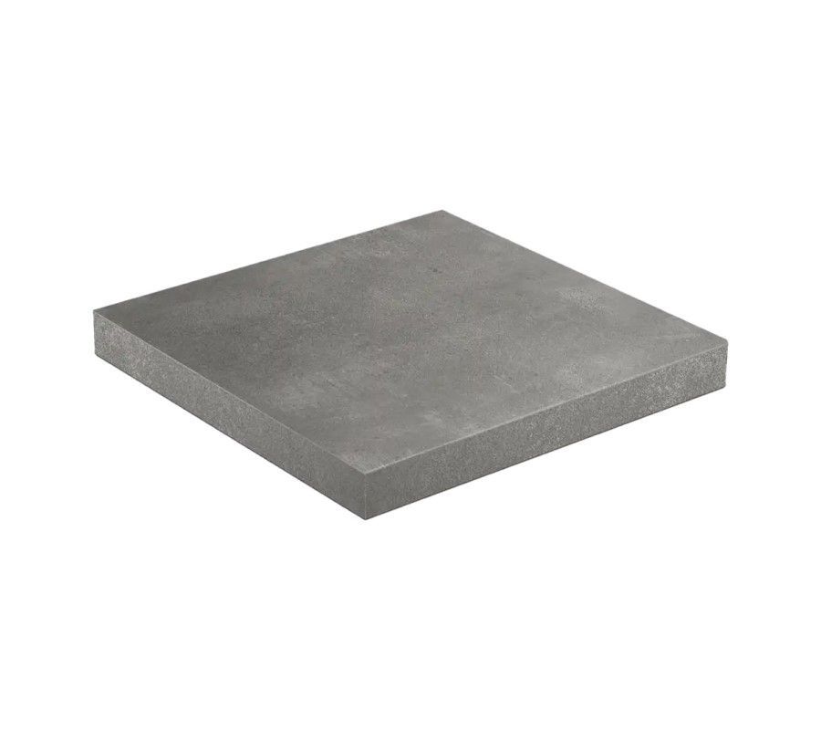 Клинкерная ступень прямоугольная угловая Stroeher Selected 982 anthracite, 340х340 мм