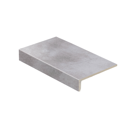 Клинкерная ступень прямоугольная Stroeher Aera T 705 beton, 294х175 мм
