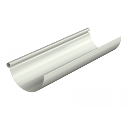 Желоб водосточный AquaSystem 125/90 Pural белый RR20