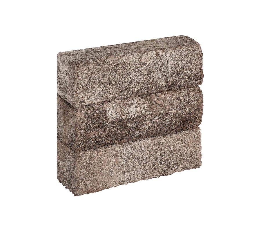 Кирпич ручной формовки Тандем Серебряно, 215х50х65 мм