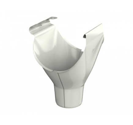 Воронка желоба AquaSystem 125/90 Pural белый RR20
