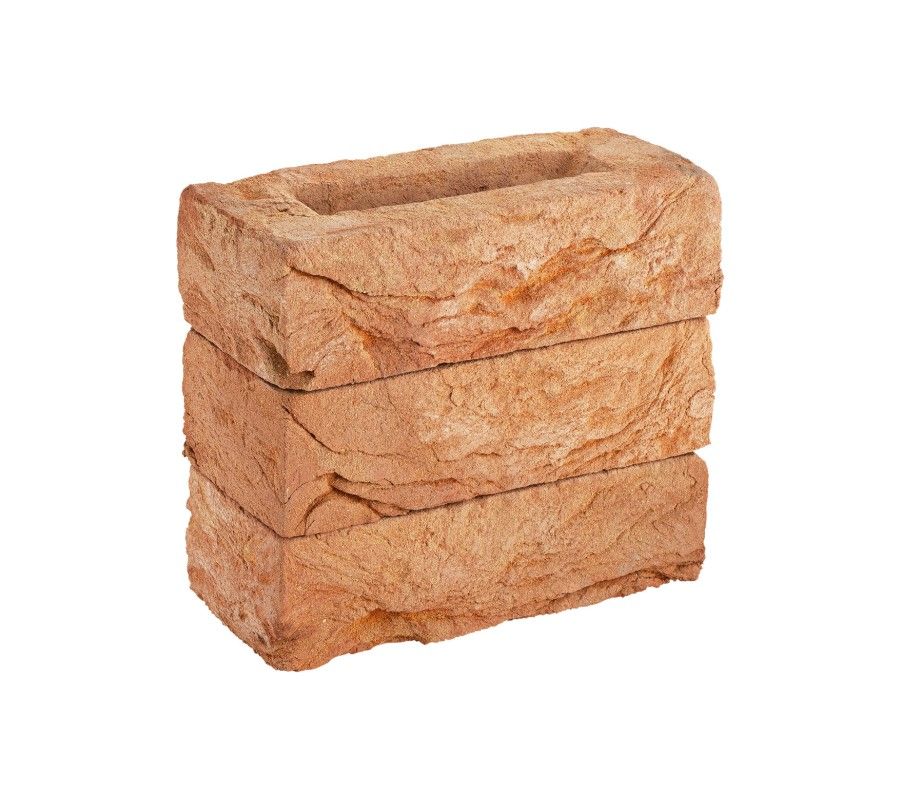 Кирпич ручной формовки Тандем Клементьево, 215х50х65 мм