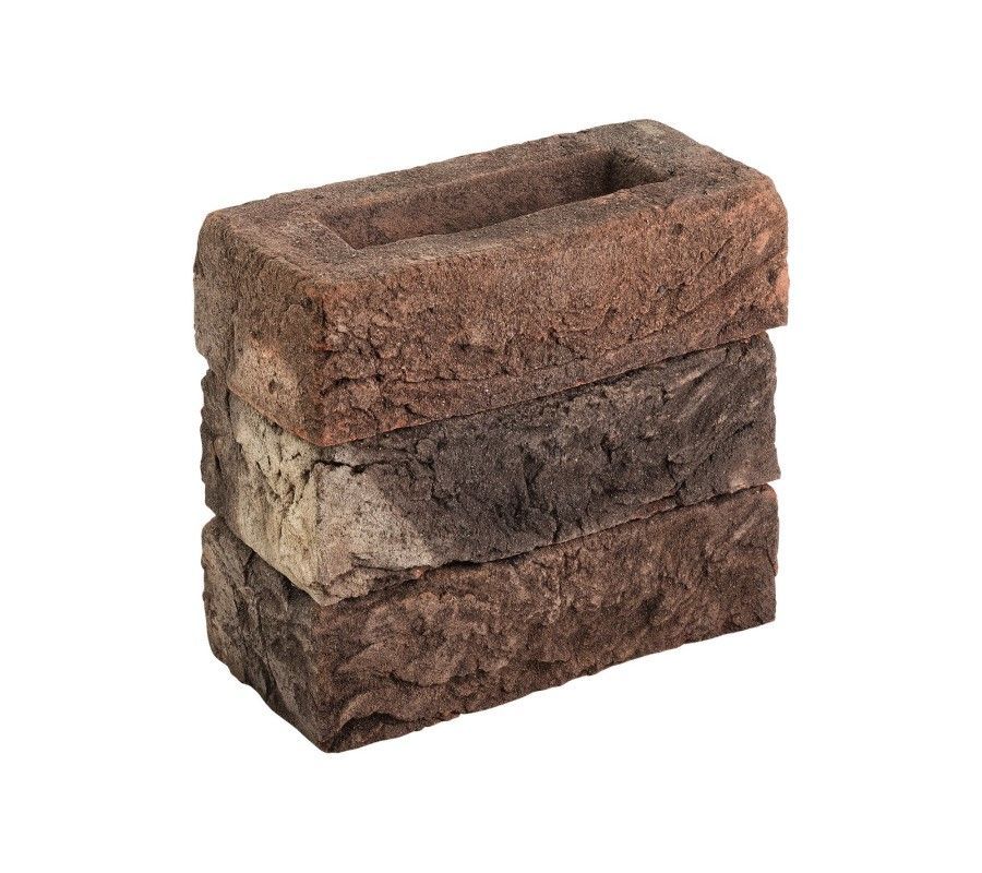 Кирпич ручной формовки Тандем Данилово узорный, 215х102х65 мм