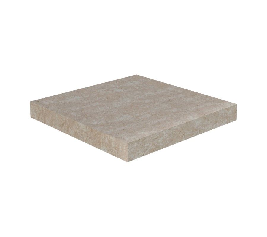 Клинкерная ступень прямоугольная угловая Westerwaelder Klinker WKS31160 Hellbeige, 310х310 мм