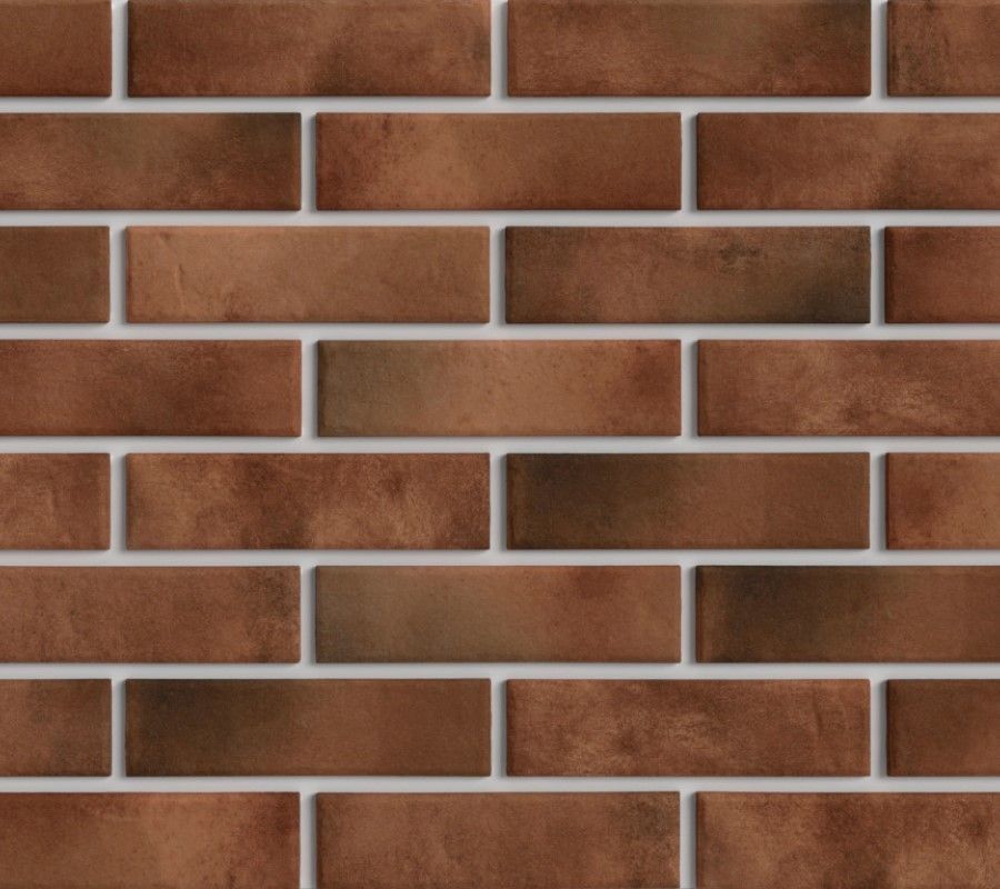 Фасадная термопанель ППC 40 мм с клинкерной плиткой BestPoint Retro Brick Chili