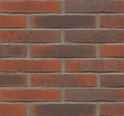 Клинкерная фасадная плитка Feldhaus Klinker 743 vascu carmesi alores, 290х52 мм