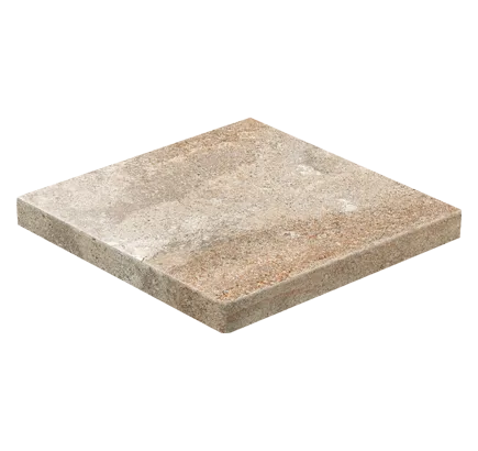 Клинкерная ступень прямоугольная угловая Stroeher Epos 955 eres, 340х340 мм