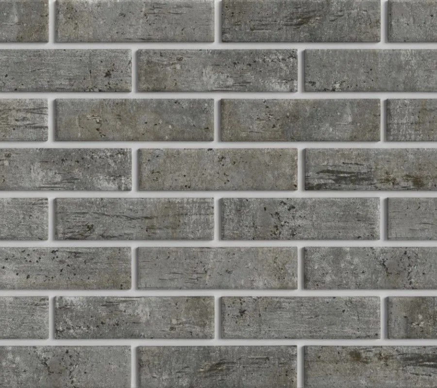 Фасадная термопанель ППC 40 мм с клинкерной плиткой BestPoint Exclusive Cement Dark