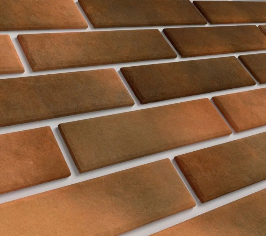 Фасадная термопанель ППC 80 мм с клинкерной плиткой BestPoint Retro Brick Curry - фото 2