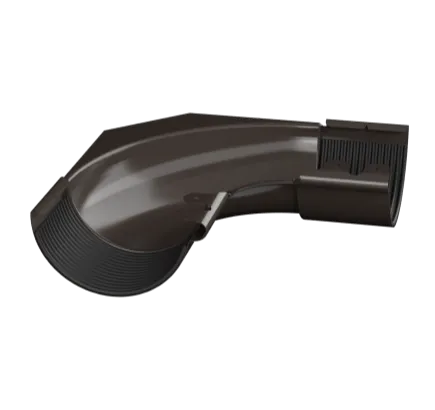 Угол желоба внутренний 90 гр. ТехноНиколь 125/90 темно-коричневый RAL8019