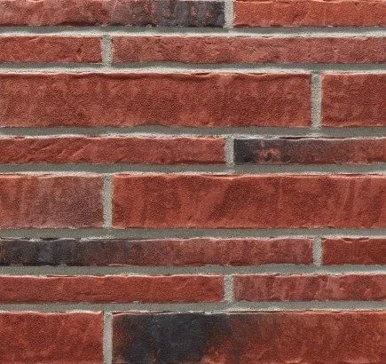 Клинкерная фасадная плитка Stroeher Zeitlos 353 eisenrost, 400х35 мм