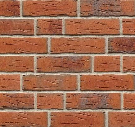 Клинкерная фасадная плитка Feldhaus Klinker 687 sintra terracotta linguro