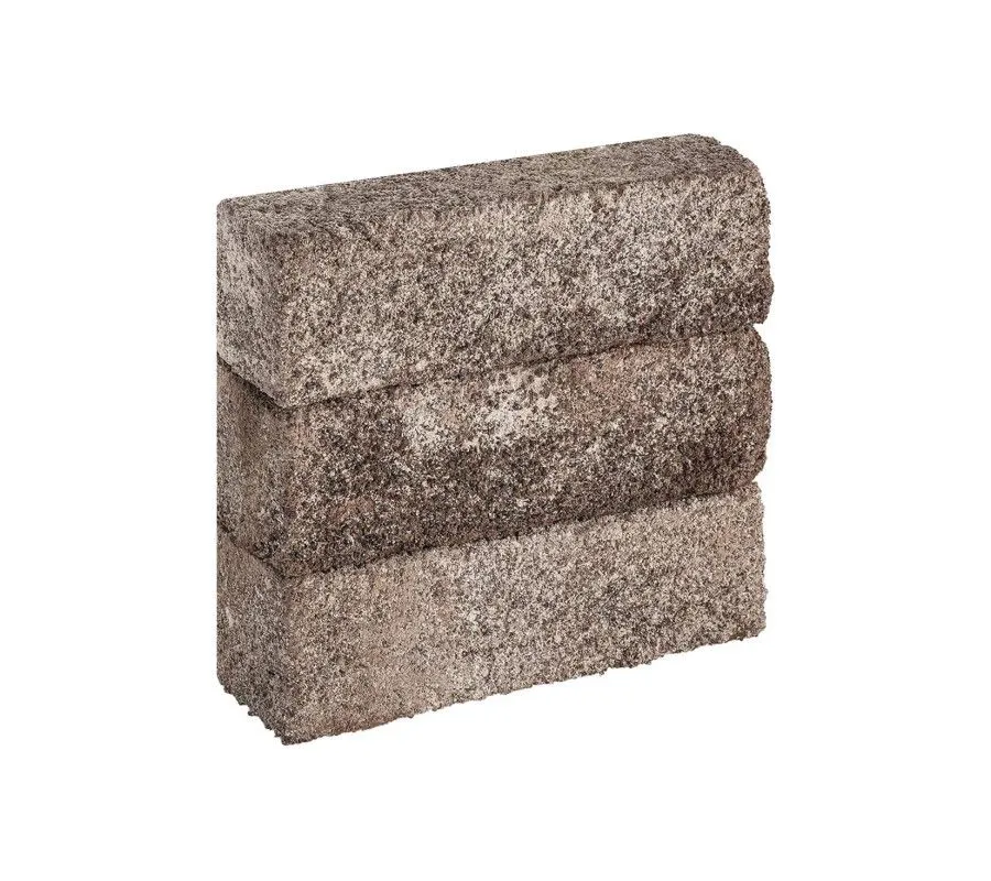 Кирпич ручной формовки Тандем Серебряно, 215х50х65 мм