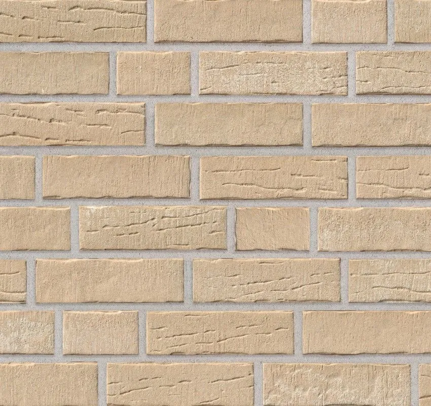 Клинкерная фасадная плитка Stroeher Steinlinge 371 silberbeige