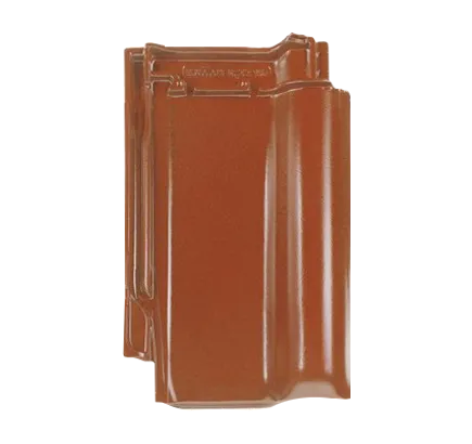 Керамическая черепица Braas Rubin 13V красная осень