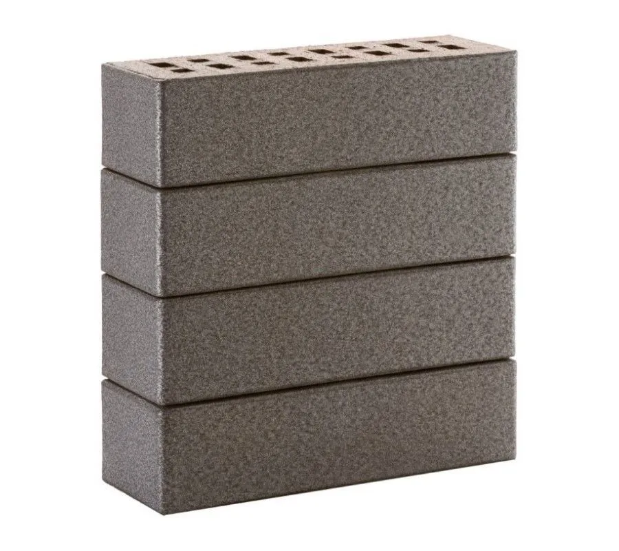 Кирпич клинкерный ЛСР серебристый «Эльфус», 250х85х65 мм