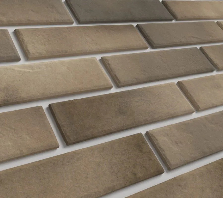 Фасадная термопанель ППC 80 мм с клинкерной плиткой BestPoint Retro Brick Pepper - фото 2