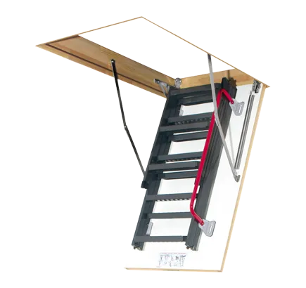 Чердачная лестница металлическая Fakro LMK, 70х140х280 см