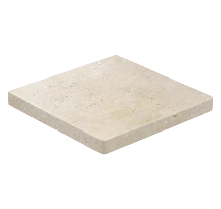 Клинкерная ступень прямоугольная угловая Stroeher Gravel Blend 960 beige, 340х340 мм