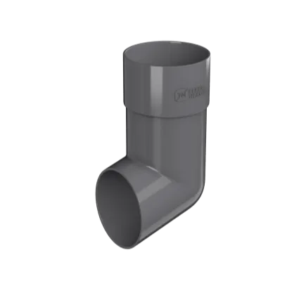 Слив трубы ТехноНиколь ПВХ 125/82 серый