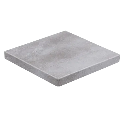 Клинкерная ступень прямоугольная угловая Stroeher Aera 705 beton, 340х340 мм