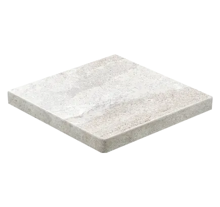 Клинкерная ступень прямоугольная угловая Stroeher Epos 951 krios, 340х340 мм