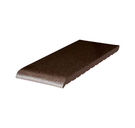 Клинкерный подоконник King Klinker коричневый глазурь (02), 350х120х15 мм