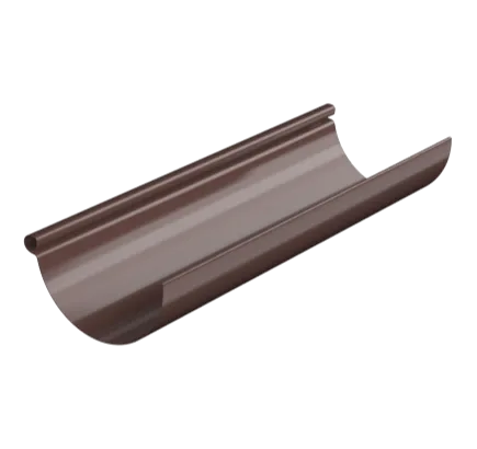 Желоб водосточный AquaSystem 125/90 Pural Matt коричневый RAL8017