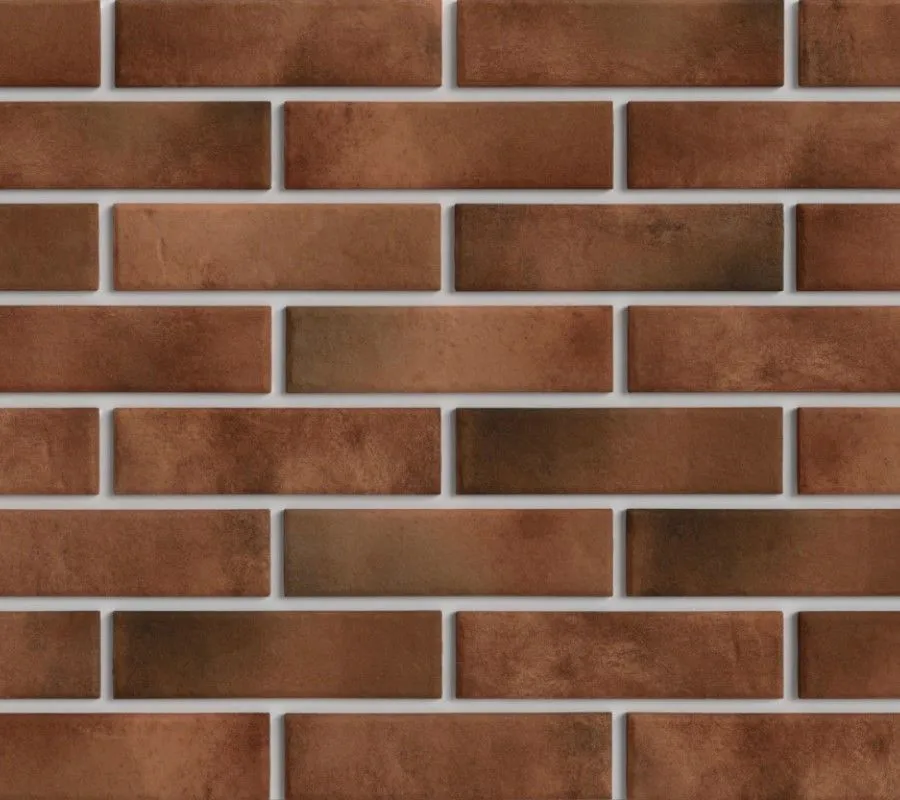 Фасадная термопанель ППC 40 мм с клинкерной плиткой BestPoint Retro Brick Chili