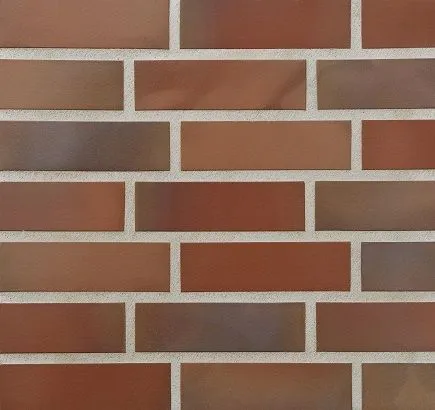 Клинкерная фасадная плитка Stroeher Keravette 316 patrizierrot bunt