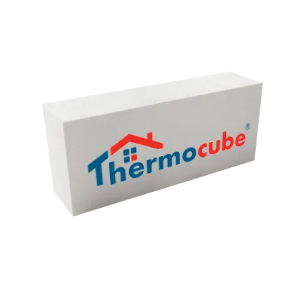 Газобетонный блок Thermocube D500, 600х250х100 мм фото - 1